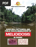 Guidelines of Clinical & Public Health Management of Melioidosis in Pahang