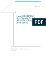 c220m4 SFF Spec Sheet