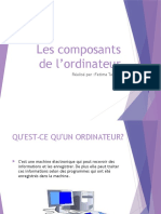 Les Composants de L'ordinateurs All