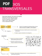 Estudios Transversales