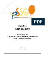 EpSSG Localizd Non Rhabdomyosarcoma Soft Tissue Sarcoma Protocol 2005