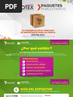 Paquetes Publicitarios Xpotex 2017