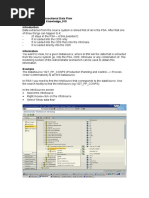 Title: Transactional Data Flow Document: BW Knowledge - 015