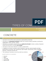 Types of Concrete: Ar. C.N.Vaishnavi Ar. M.Padma