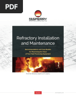 Refractory Installation and Maintenance - F.S. Sperry