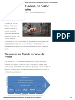 O Modelo de Cadeia de Valor de Michael Porter - Gestão Por Processos e Projetos