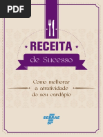 Receita de Sucesso Cardapio