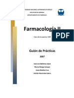 Guion de Practicas - Farmacologia II BALDERAS UNAM 2007