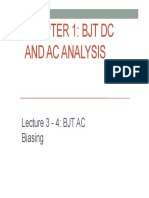 Lecture 3 - BJT AC Analysis