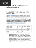 #1. Exam Pattern For SBI PO 2017 Prelims