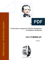 Edgar Allan Poe - Le Corbeau - Traductions Comparées de C. Baudelaire Et S. Mallarmé PDF