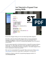 Structured Text Tutorial To Expand Your PLC Programming Skills