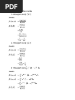 Soal Fungsi Beta Tambahan Soal Gamma Matematika