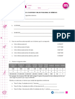 Lectura y Escritura de Numeros