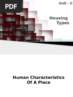 Housing Typologies