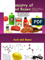 The Chemistry of Acids and Bases