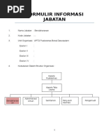 Formulir Informasi Jabatan Bendahara