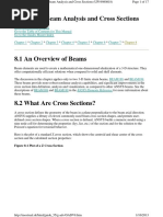 Chapter 8: Beam Analysis and Cross Sections