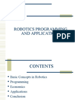 Robotics Programming and Applications