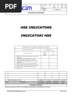 0904 SI 002 00 HSE Indicators