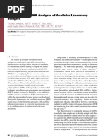 Mitochondrial DNA Analysis of Acellular Laboratory Samples