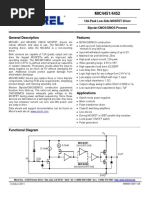 General Description Features: 12A-Peak Low-Side MOSFET Driver Bipolar/CMOS/DMOS Process