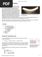 Timoshenko Beam Theory - Wikipedia