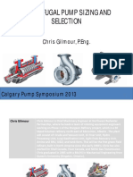 Centrifugal Pump Selection and Sizing