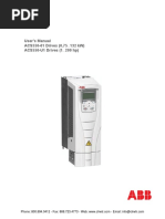 ABB ACS550 Users Guide