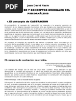 NASIO Enseñanza de 7 Conceptos Cruciales Del Psicoanálisis