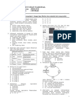 Soal Un Biologi Xii Ipa (Lat 10)