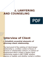 Clinical Lawyering and Counseling Final