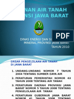 Perijinan Air Tanah Provinsi Jawa Barat