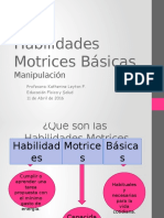 Habilidades Motrices Básicas