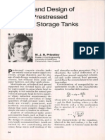 Analysis and Design of Circular Prestressed Concrete Storage Tanks