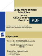 Quality Management Principles