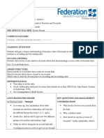 Decimals 5 Lesson Plan