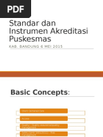 Standar Dan Instrumen Akreditasi Puskesmas Paparan