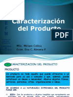 Caracterizacion Del Producto