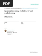  Turbidimetry Encyclopedia Full Article