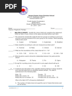 Mathematics 9 Key