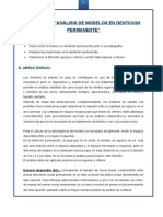 Practica Nº7 Análisis de Modelos en Denticion Permanente