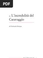 Bologna, Ferdinando - Da L'incredulità Del Caravaggio