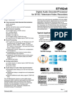 CI Procesador de Audio STV8258DSX