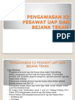 Pengawasan k3 Pesawat Uap Dan Bejana Tekan-161121025509