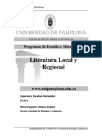 Literatura Local y Regional