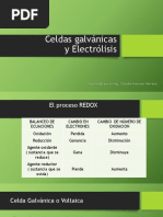 Celdas Galvánicas PDF