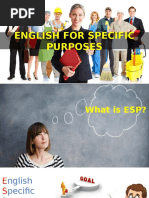 English For Specific Purposes