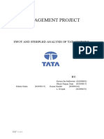 Swot Analysis of Tata Motors