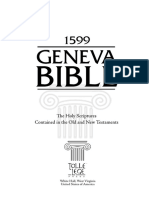 1599 Geneva Bible 3rd Edition From Tolle Lege PDF